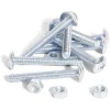 Hot Gifi 8 boulons poêlier cruciforme acier zingué - 5x40 mm