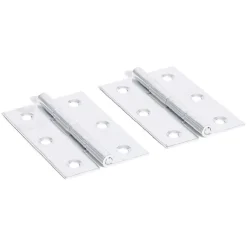 Hot Gifi 2 charnières en acier 60x35 mm