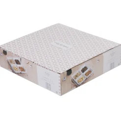 4 coupelles avec support blanc^Gifi Clearance