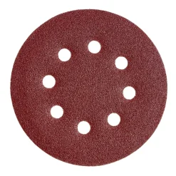 Outlet Gifi 12 disques abrasifs en Corindon pour ponceuses vibrantes - Ø125 mm