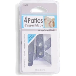 Hot Gifi 4 pattes d'assemblage - 80 mm