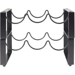 2 range bouteilles x3 métal noir^Gifi Sale