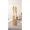 3 ustensiles de cuisine et support bois^Gifi New