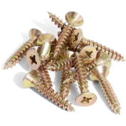 Outlet Gifi 15 vis agglo tête fraisée acier bichromaté - 5x30 mm