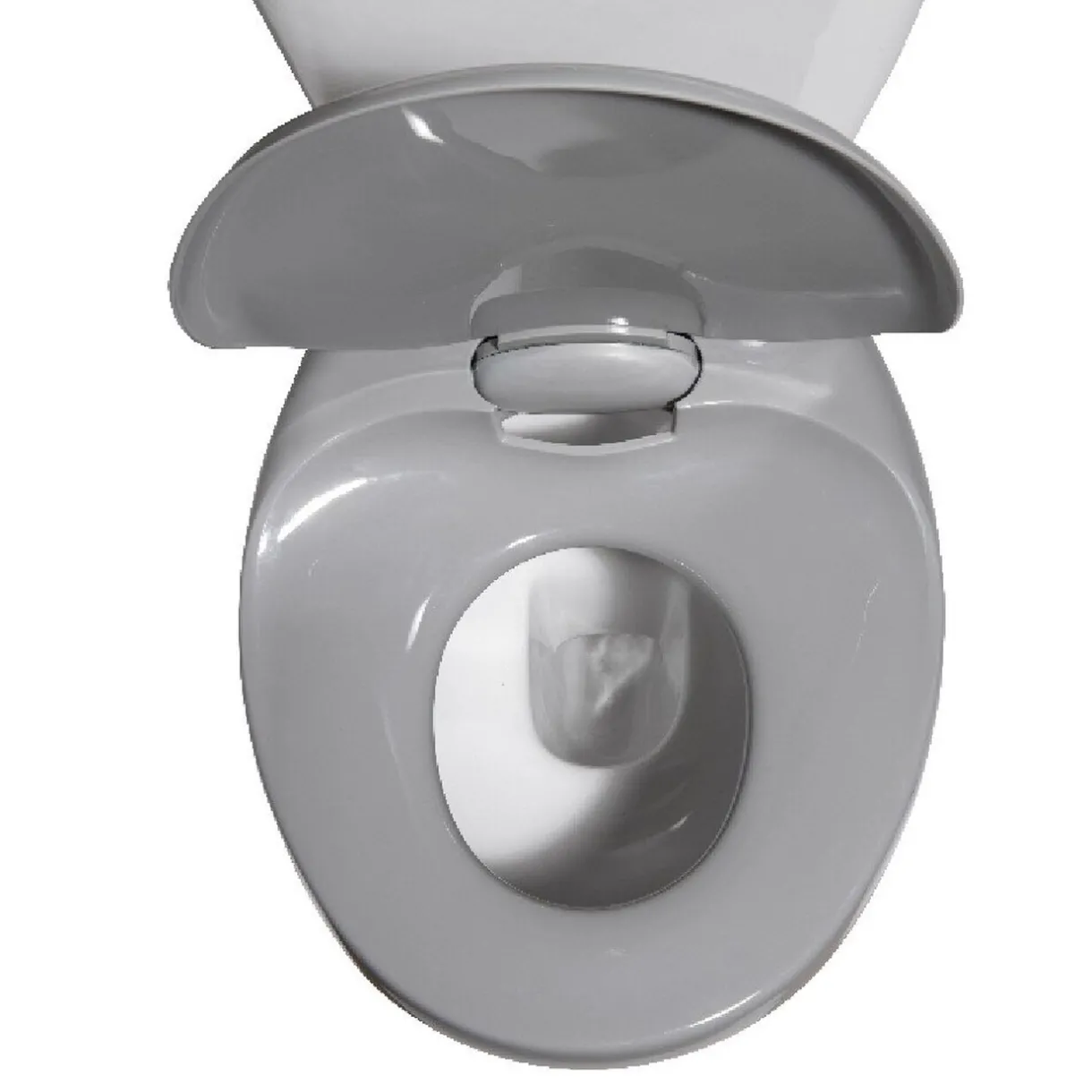 Online Gifi Abattant WC 2 en 1 gris