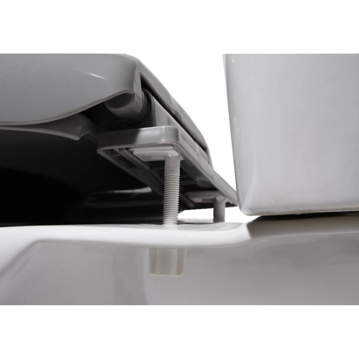 Online Gifi Abattant WC 2 en 1 gris