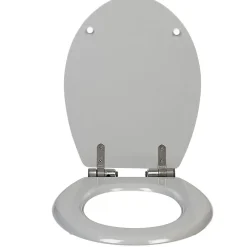 New Gifi Abattant WC uni gris frein de chute