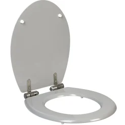 New Gifi Abattant WC uni gris frein de chute