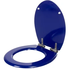Online Gifi Abattant WC bleu foncé uni avec frein de chute