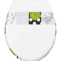 Sale Gifi Abattant WC design fleur