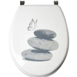 Hot Gifi Abattant WC design galets