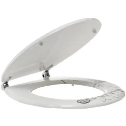 Discount Gifi Abattant WC design zen