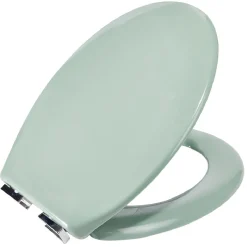 Best Gifi Abattant WC duroplast vert avec frein de chute déclipsable réglable