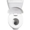 Outlet Gifi Abattant WC 2en1 adulte et enfant plastique blanc frein de chute