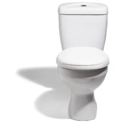 Outlet Gifi Abattant WC 2en1 adulte et enfant plastique blanc frein de chute