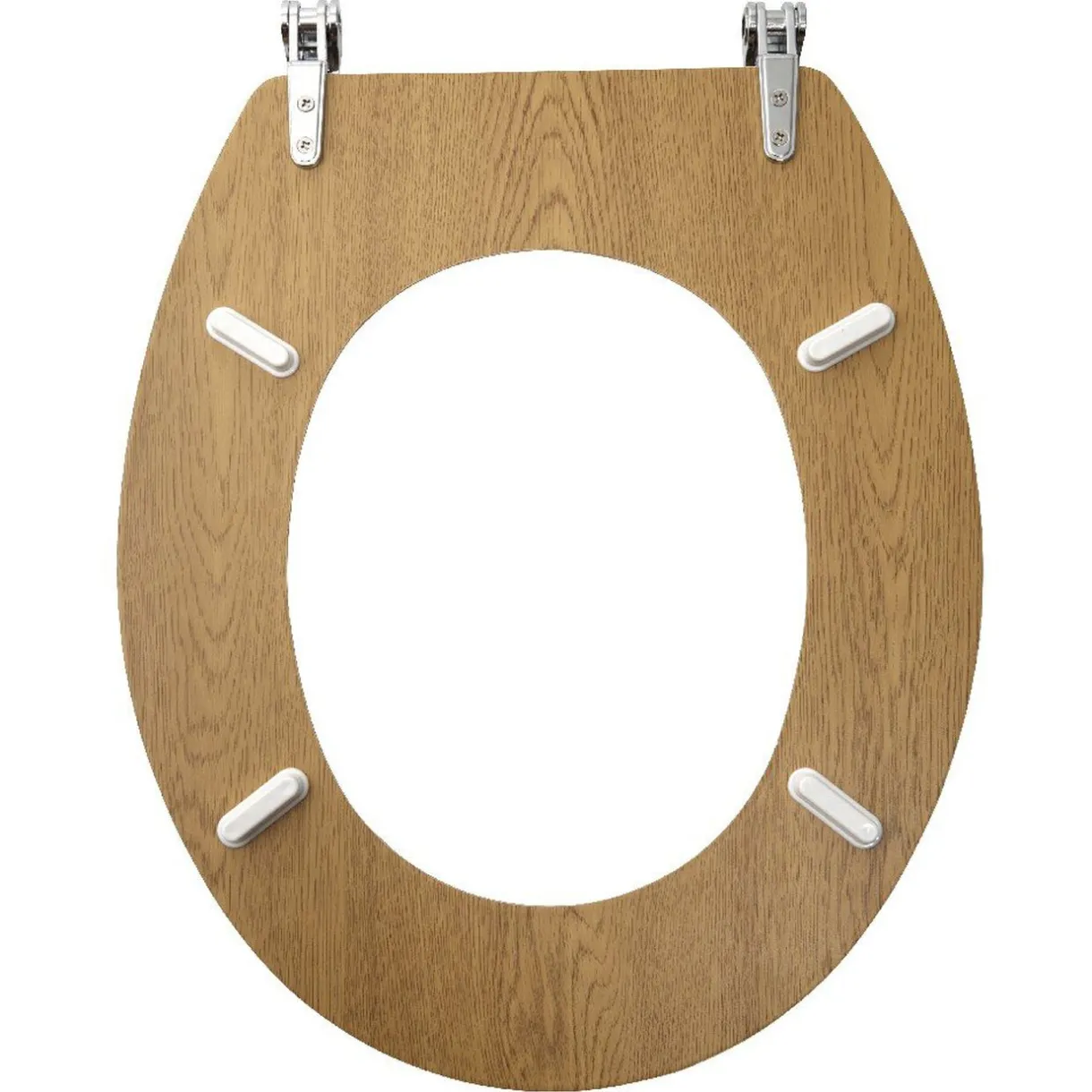 Hot Gifi Abattant WC imitation bois