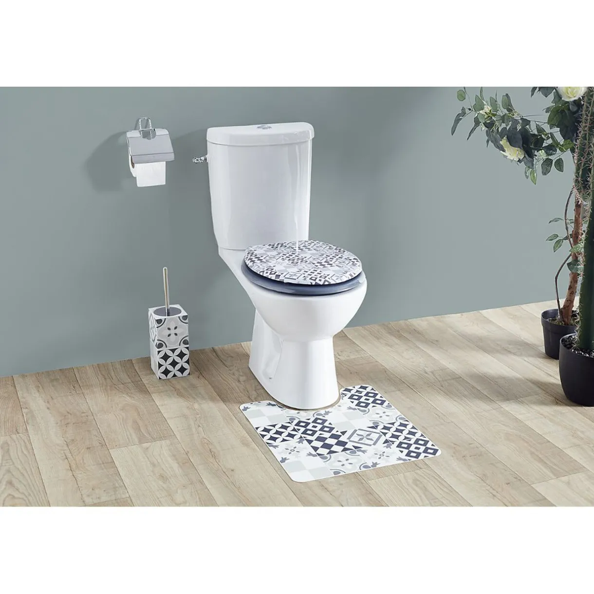 Online Gifi Abattant WC motif carreaux de ciment