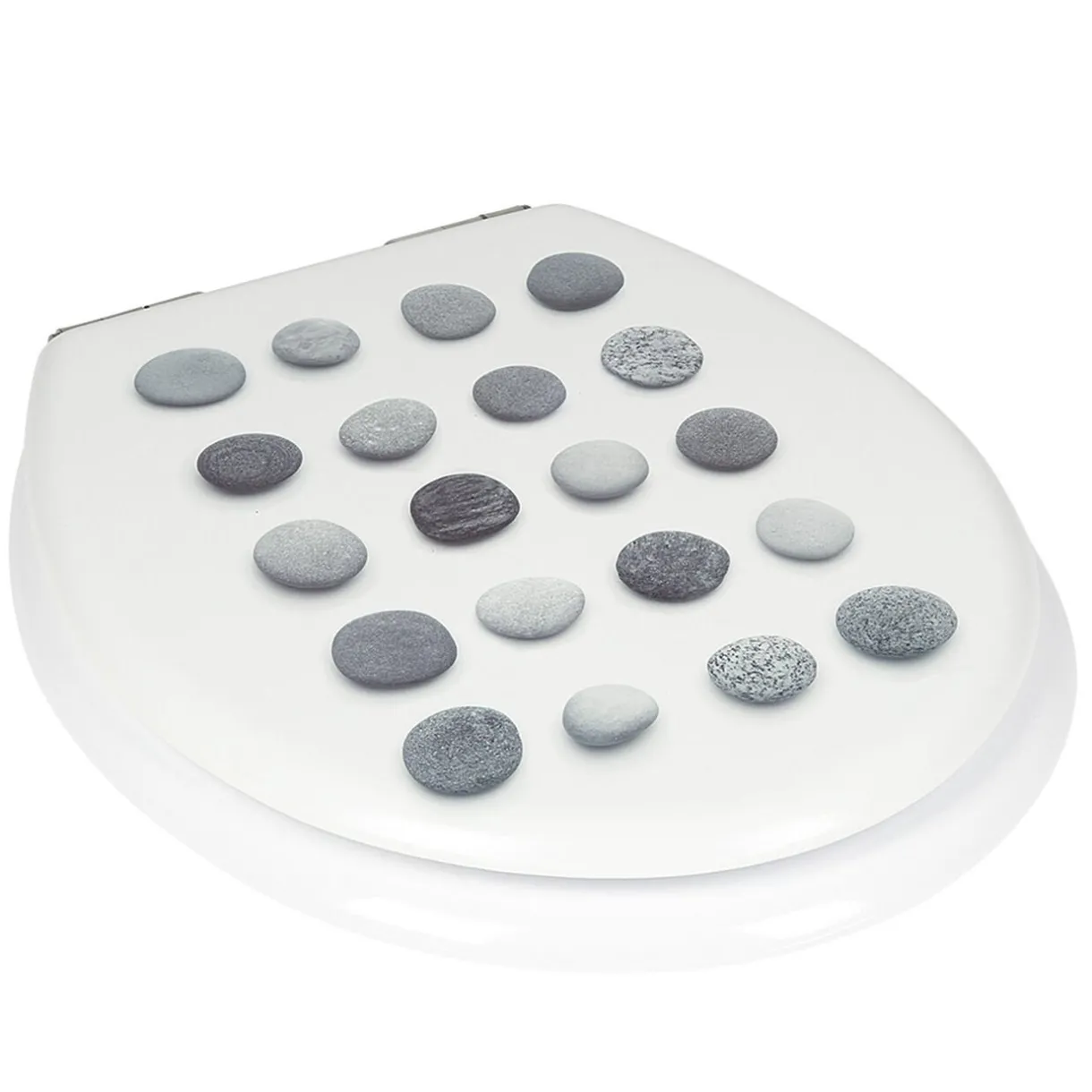 Best Gifi Abattant WC motif galets