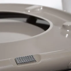 New Gifi Abattant WC taupe smooth close déclipsable