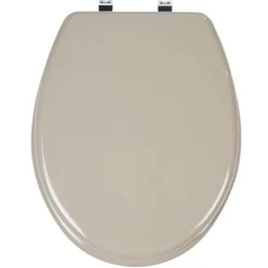 Outlet Gifi Abattant WC taupe uni