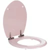 Clearance Gifi Abattant WC uni rose frein de chute