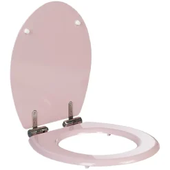 Clearance Gifi Abattant WC uni rose frein de chute