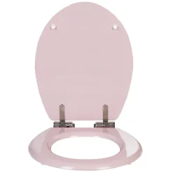 Clearance Gifi Abattant WC uni rose frein de chute