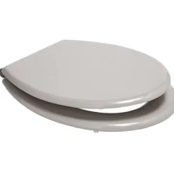 Gifi Abattant WC uni taupe avec frein de chute