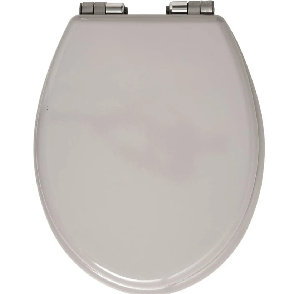 Clearance Gifi Abattant WC uni taupe avec frein de chute
