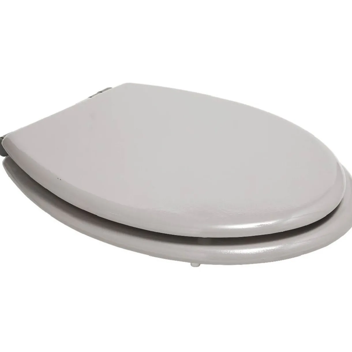 Clearance Gifi Abattant WC uni taupe avec frein de chute