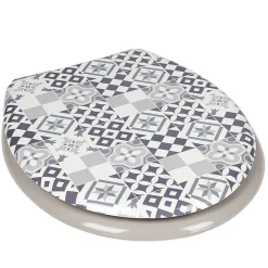 Best Gifi Abattant wc universel ajustable carreau de ciment en bois