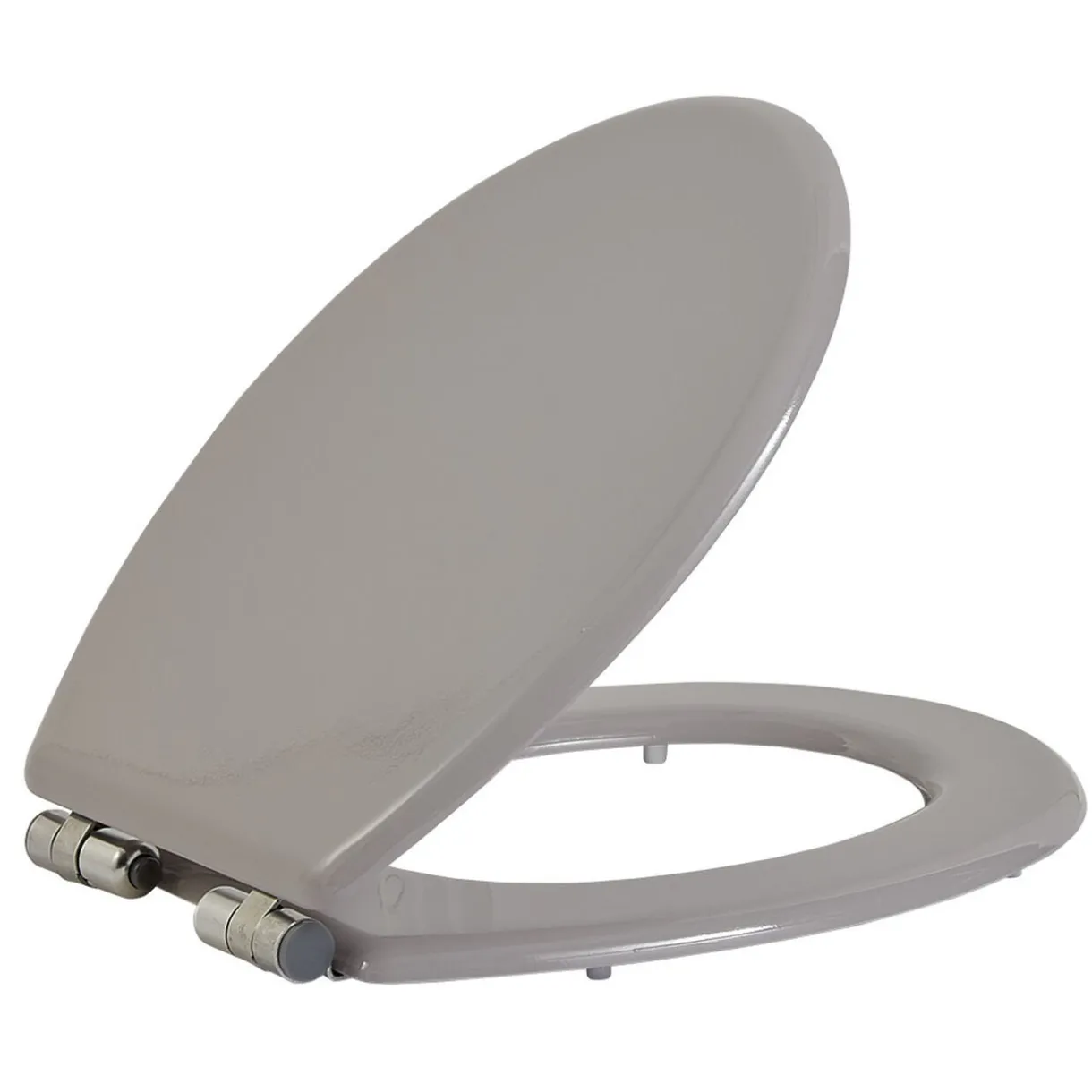 Online Gifi Abattant wc universel ajustable en bois gris