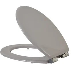 Online Gifi Abattant wc universel ajustable en bois gris