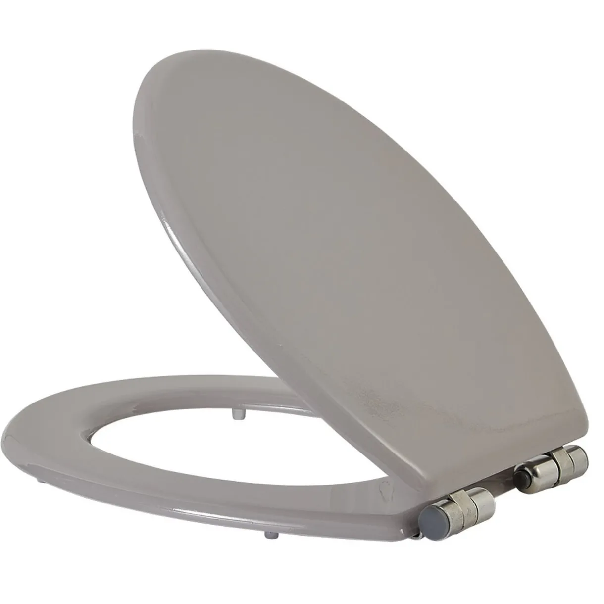 Online Gifi Abattant wc universel ajustable en bois gris