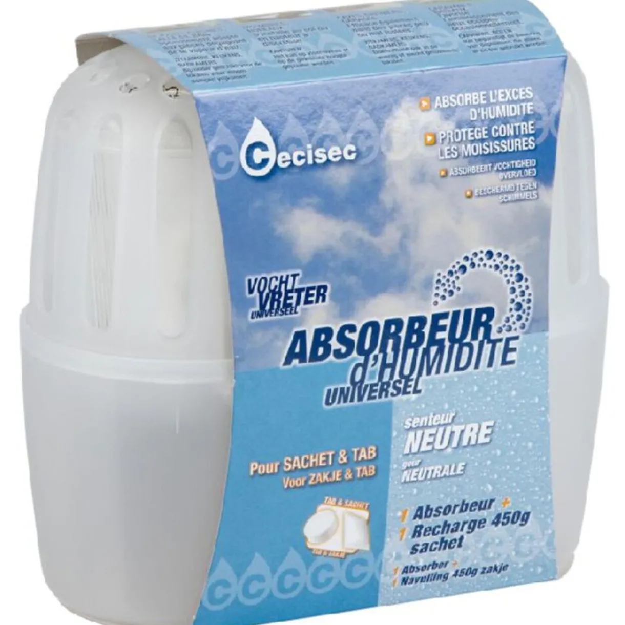 Nettoyage Et Entretien|Gifi ABSORBEUR HUMIDITE ET RECHARGE