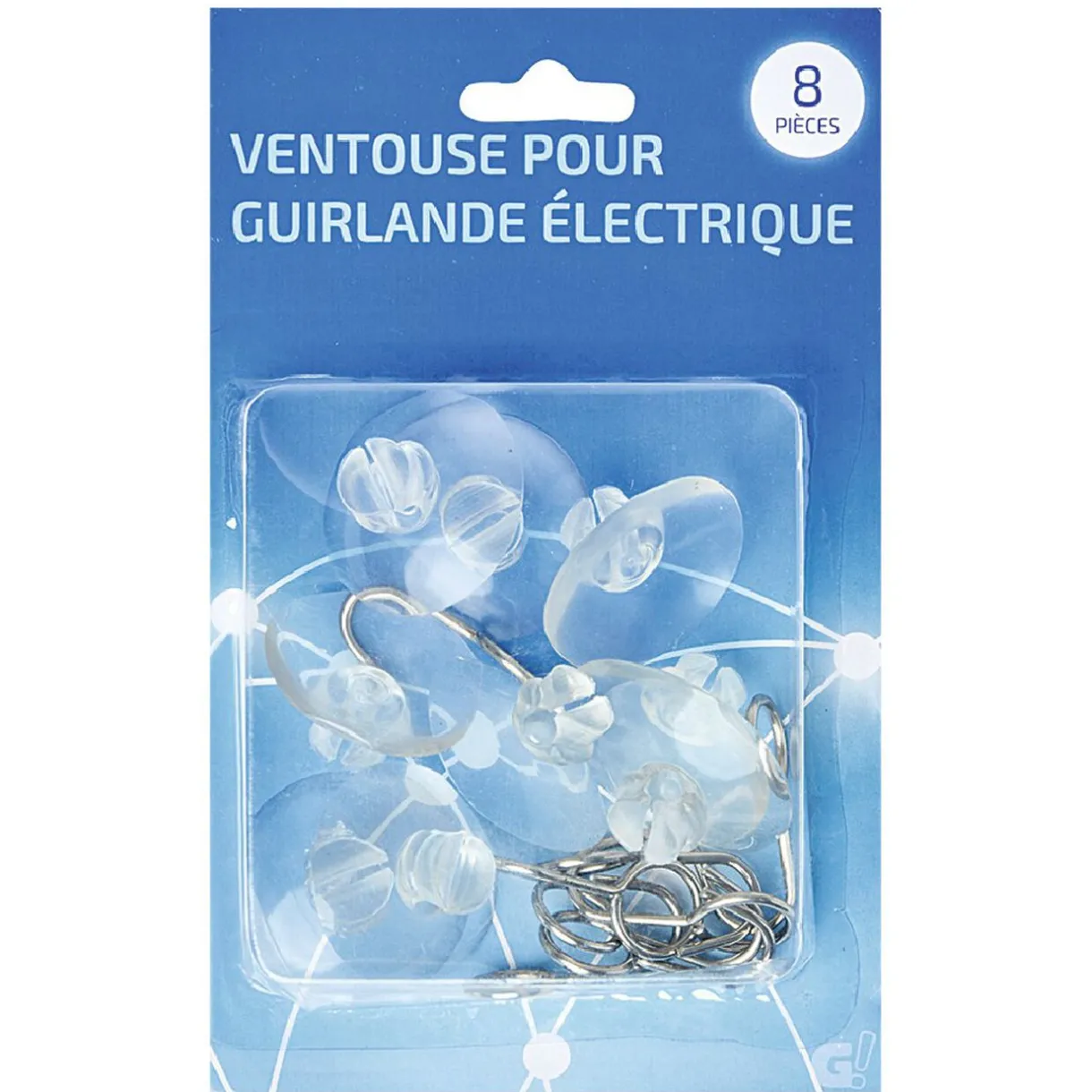 New Gifi Accessoire de fixation déco de Noël x8