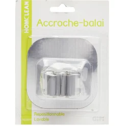 Nettoyage Et Entretien|Gifi Accroche balai plastique collable