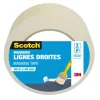 Discount Gifi Adhésif de masquage Scotch ligne droite beige