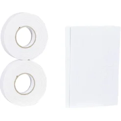 Clearance Gifi Adhésif double face rouleau L200cm x2 et planche adhésive à découper