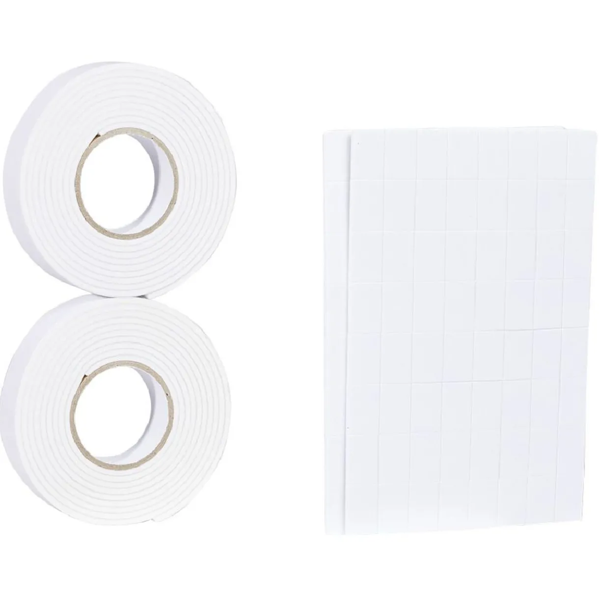 Clearance Gifi Adhésif double face rouleau L200cm x2 et planche adhésive à découper