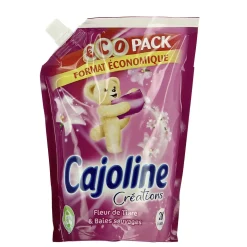 Entretien Du Linge|Gifi Adoucissant Cajoline Fleur de Tiaré et Baies sauvages 28 lavages 700ml