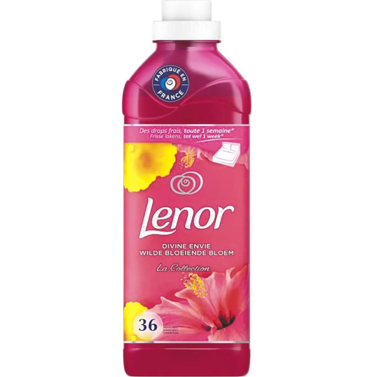 Entretien Du Linge|Gifi Adoucissant Lenor Divine Envie 900 ml