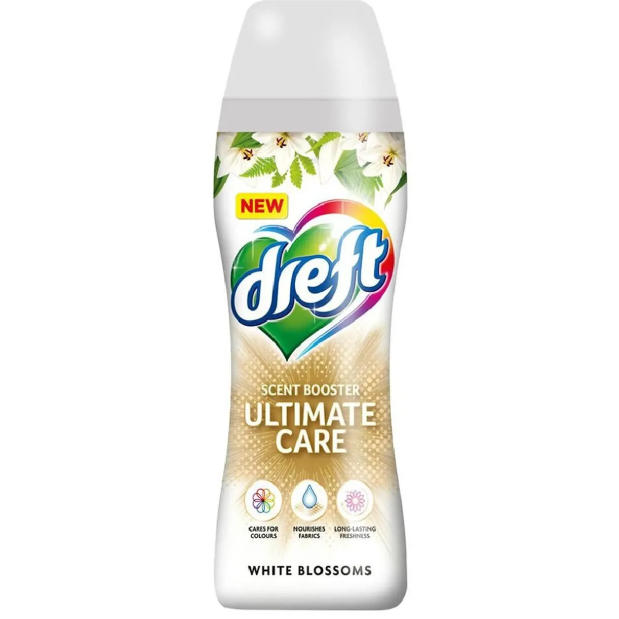 Entretien Du Linge|Gifi Adoucissant perle Dreft Ultime Care senteur Fleurs Blanches 210g