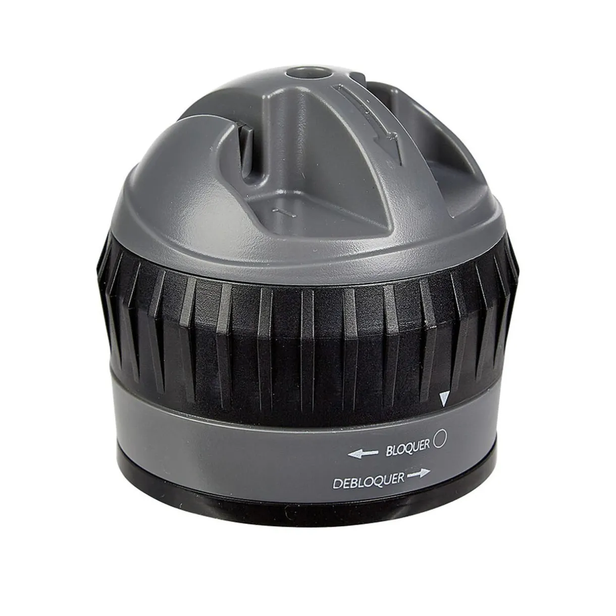 Aiguiseur à couteaux double position gris et noir^Gifi Outlet