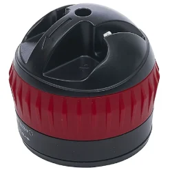 Aiguiseur couteau double position rouge et noir^Gifi Discount