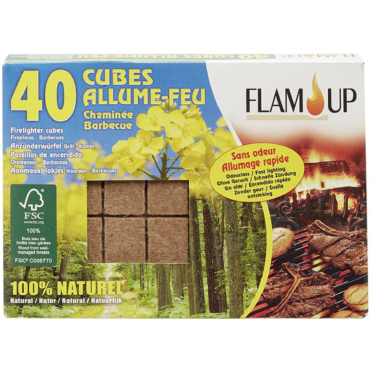 Nettoyage Et Entretien|Gifi Allume feu x 40 bois