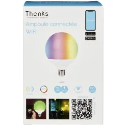 Online Gifi Ampoule bulbe LED connectée couleurs changeantes E27 80 W
