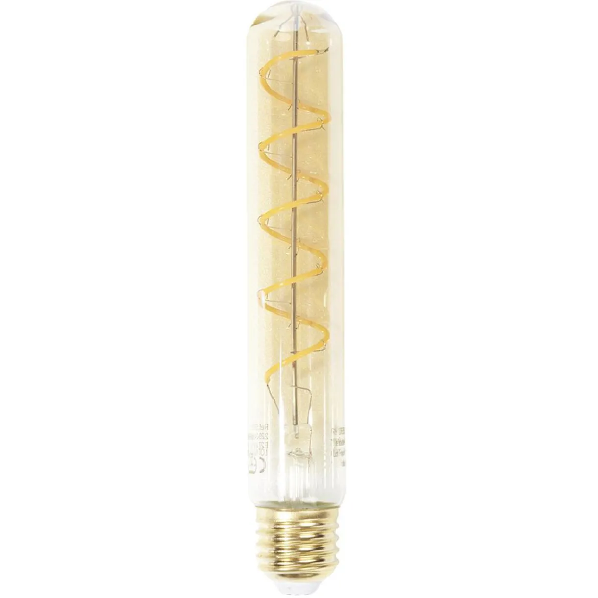 Hot Gifi Ampoule déco ambrée tube E27