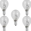Gifi Ampoule halogène E14 28 Watts G45 x5