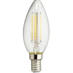 Best Gifi Ampoule LED à filament C35 E14 blanc